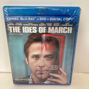 The Ides of March (Blu-ray, 2011) Sealed New Movie Film Gosling Clooney